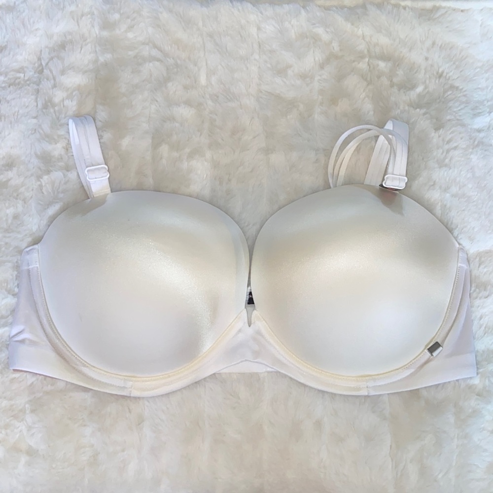 VICTORIA'S SECRET VS Very Sexy Multi-Way Bra Convertible Straps White  36DD  36E